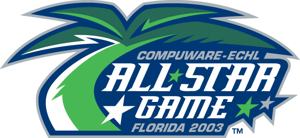 ECHL All-Star Game 2003 primary logo iron on transfers for clothing